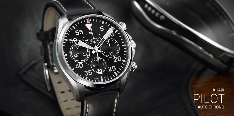 KHAKI PILOT AUTO CHRONO