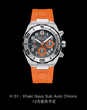 H31／Khaki Pilot Auto Chrono